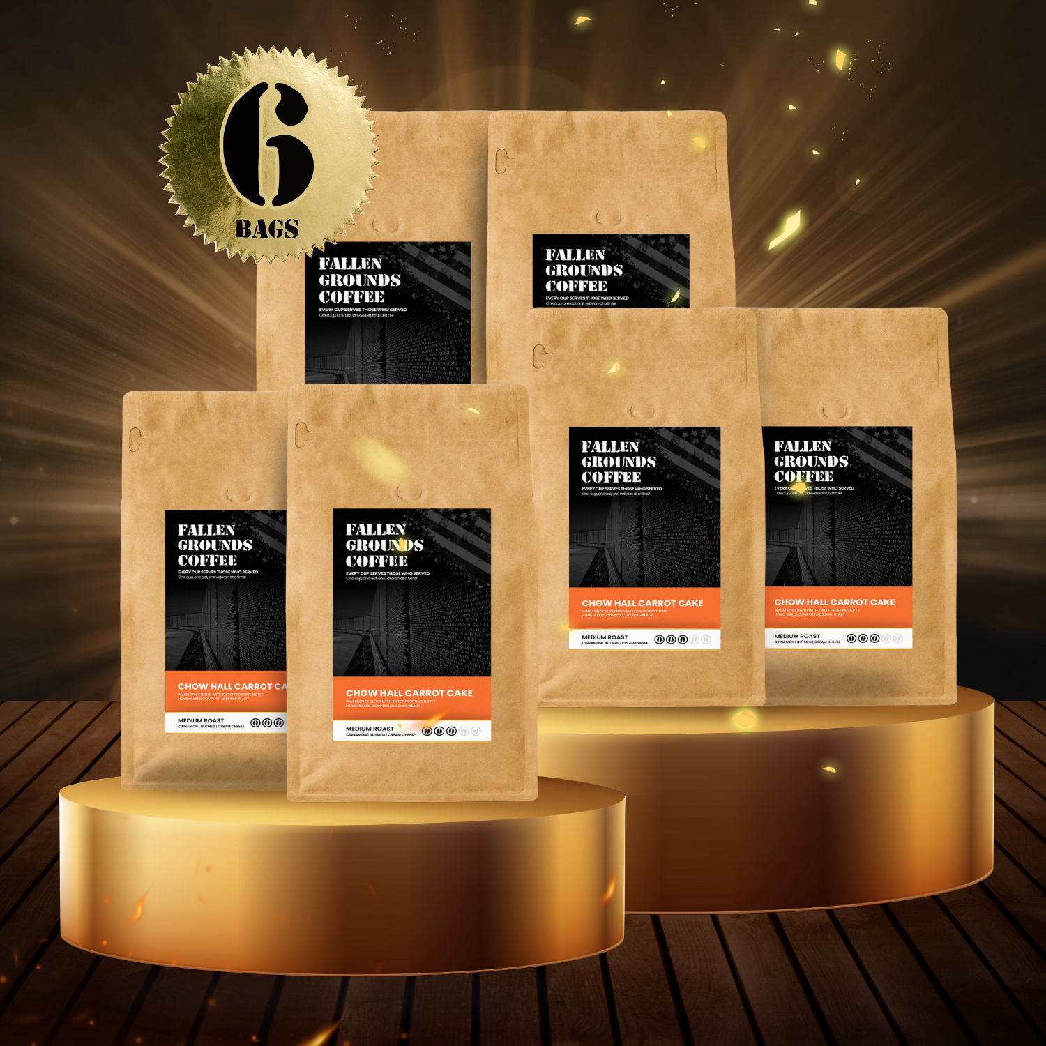 Chow Hall Carrot Cake - 16oz